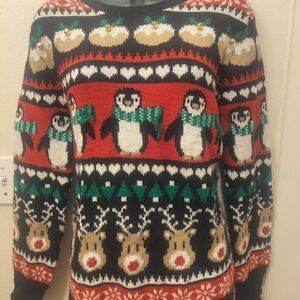 Holiday Time Black Sweater